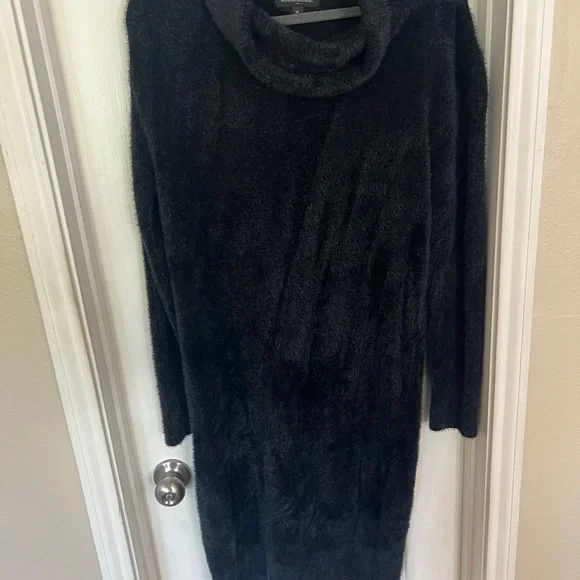 Banana Republic Black Sweater Dress - Picture 3 of 4